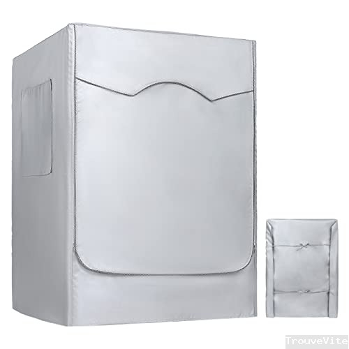 Housse Imperméable Pour Machine à Laver Ou Sèche-linge 60x65x85cm, Adaptée à La Plupart Des Machines à Laver Et Sèche-linge Avec Hublot