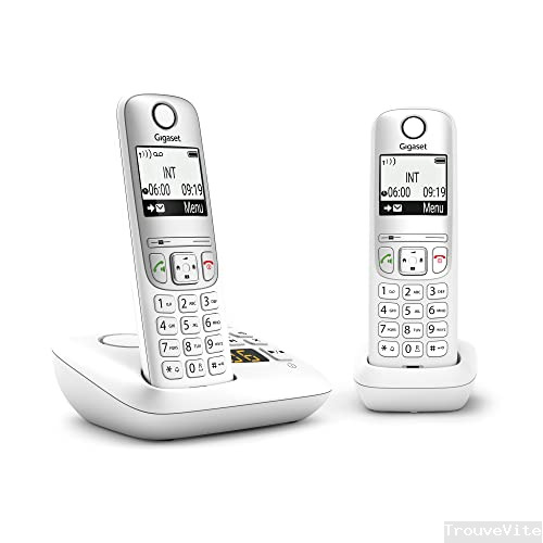 Amplicomms Bigtel 1580 : Téléphone sans fil avec répondeur